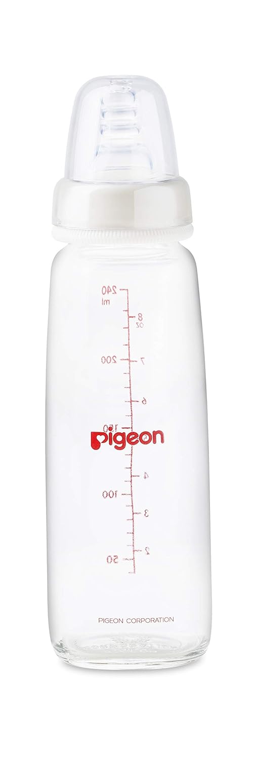 pigeon glass bottle