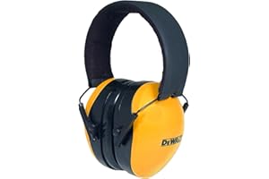 RADIANS Dewalt DPG62-C Interceptor Protective Safety Earmuff Yellow/Black, Adult