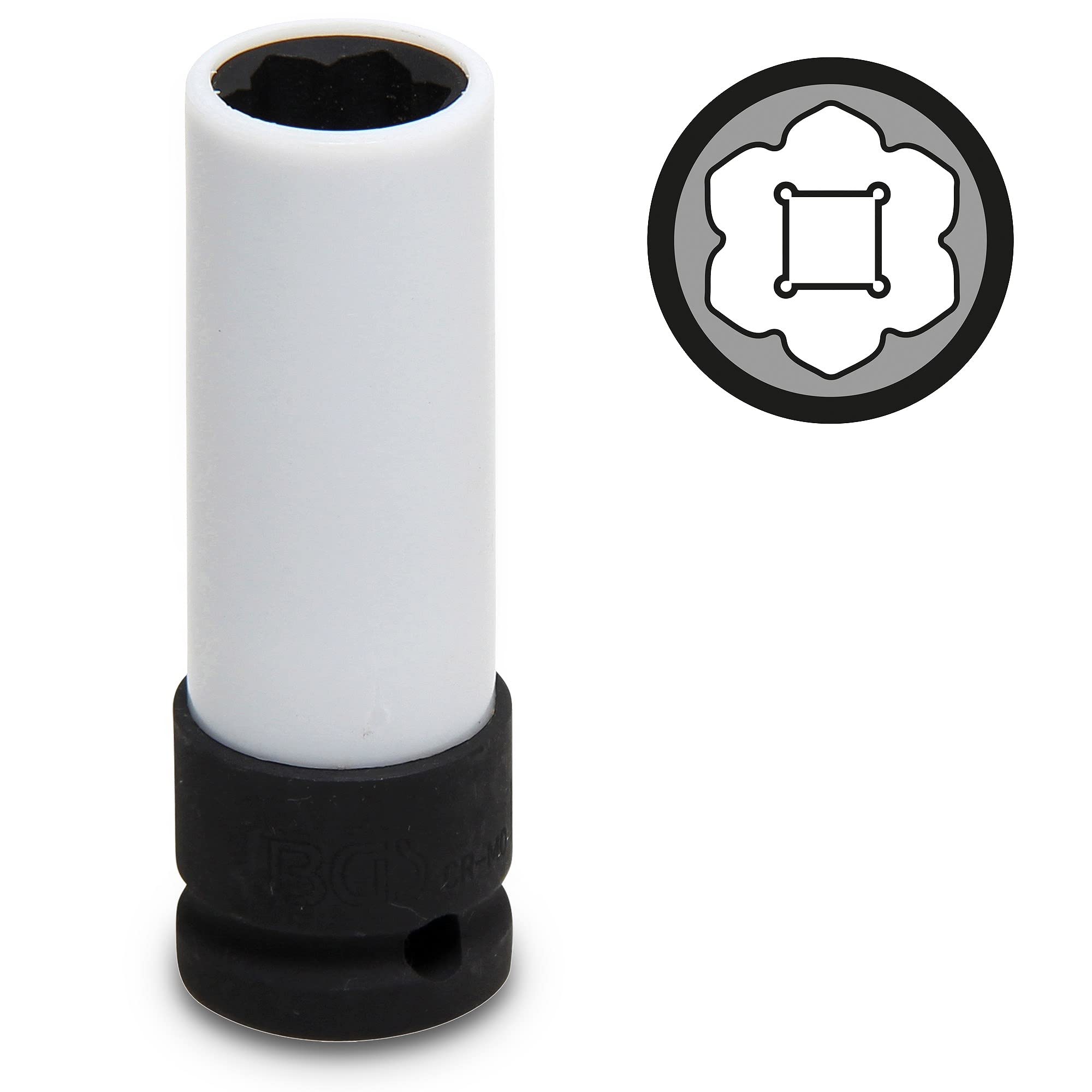 BGS 7309 | Special Wheel Nut Socket | for Mercedes Benz S series | 12.5 mm (1/2")