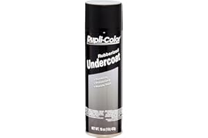 Dupli-Color EUC101A00-12 PK Paintable Rubberized Undercoat – Black Automotive Spray Paint - 16 oz Aerosol Can, Pack of 12