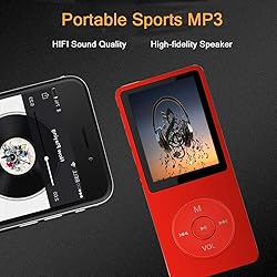 MP3 Player, Music Player with 16GB Micro SD