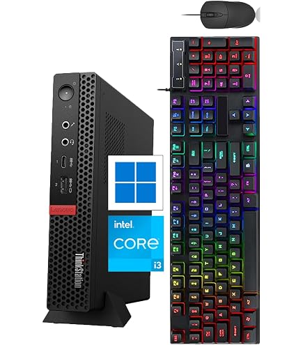 Amazon.com: Lenovo ThinkCentre M720q Tiny Desktop Intel i5-8500T