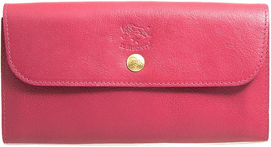 Amazon イルビゾンテ Il Bisonte 長財布 スマックレッド C0842 Ep 1057 Smac Red 並行輸入品 メンズバッグ 財布
