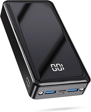 Power Bank 24000mAh,Powerbank klein Aber stark (USB C Output & Input) 22,5W Externer Handyakkus mit Schnellladefunktion,Powerbank Große Kapazität Kompatibel mit iPhone 14 13 12 Samsung Apple Xiaomi