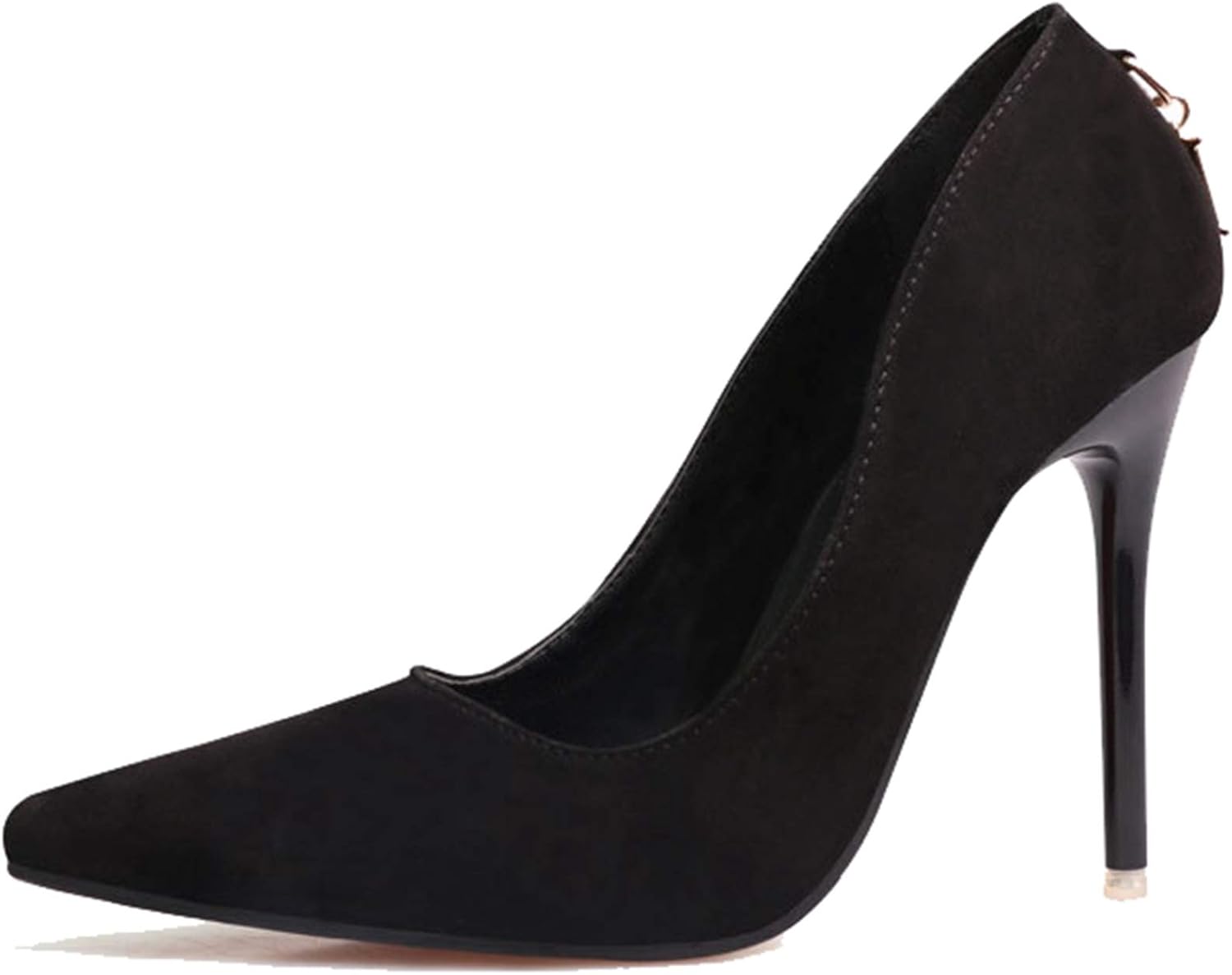 Zapatos de tacón fino para mujer, zapatos de tacón alto, sin cordones