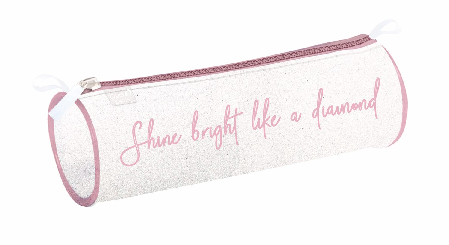 Quo Vadis My Diary with Round Studs 8 x 23 x 8 cm Diamond