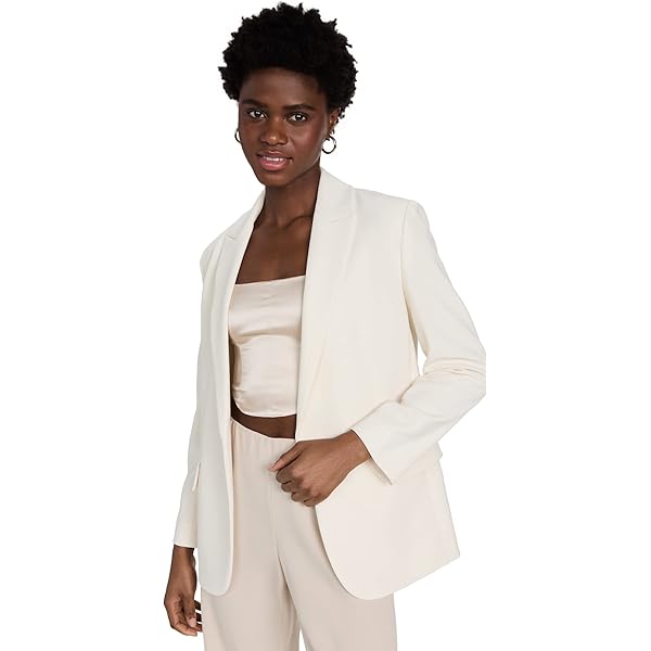 Theory Women's Crepe Staple Blazer, Geranium, 6 at Amazon