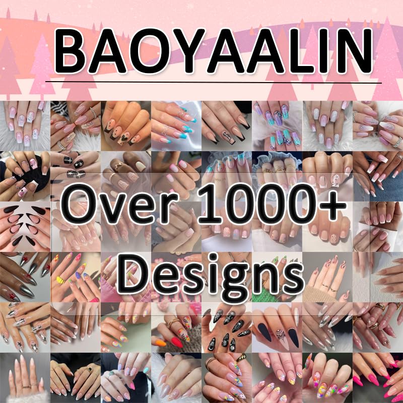 BAOYAALIN Cat Eye Red Press on Nails Short Square Fake Glue on Nails with Exquisite Cat Eye Design for Women Girls Full Cover Artificial Acrylic False Stick on Nail for Daily Wear Wedding 24Pcs - Image 5