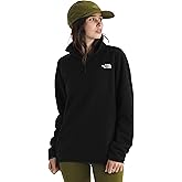 THE NORTH FACE Women's Glacier Fleece Quarter Zip Jacket | Pullover With Zip Pockets & Stretch on Collar, Cuffs & Hem