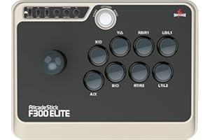 MAYFLASH Arcade Stick F300 Elite with Sanwa Buttons and Sanwa Joysticks for Switch/Switch 2, Xbox Series S/X, Xbox One, PS4, PS3, Windows, macOS, Steam Deck, Android and more