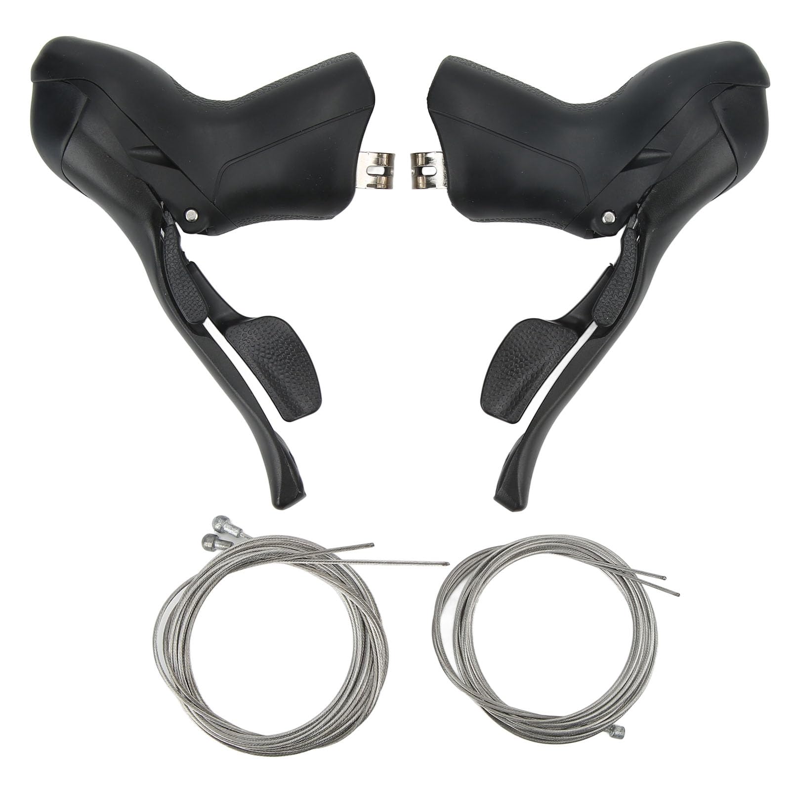 Tomotato Bike Brake Levers, Durable Aluminium Alloy 2x8 Speed Shifter Brake Levers with Gear Shift and Brake Cores, 22.2-23.8mm Fit for Road and Mountain Bikes