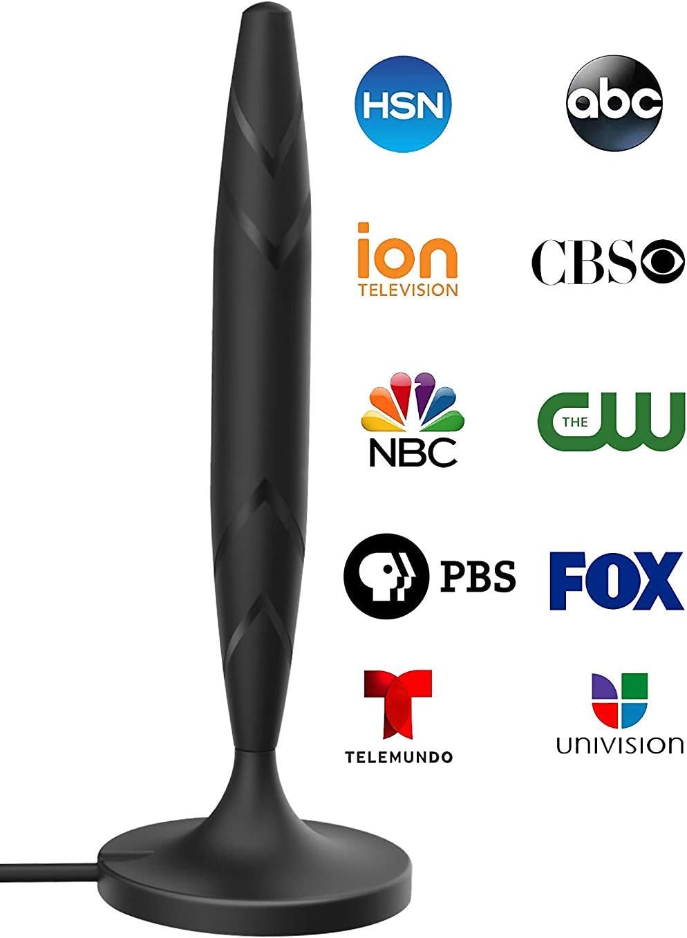 Digital Livewave TV Antenna for Indoor - HDTV Antenna with Amplifier Signal Booster for 4K HD Local Channels with Coaxial Cable Ultra High Definition TVs,Amplified 120 Mile Range Ultra 4K TV Antennas