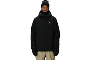 686 Men's Foundation Insulated Jacket - Breathable Thermal Clothing with Hood - Water & Weather Resistant