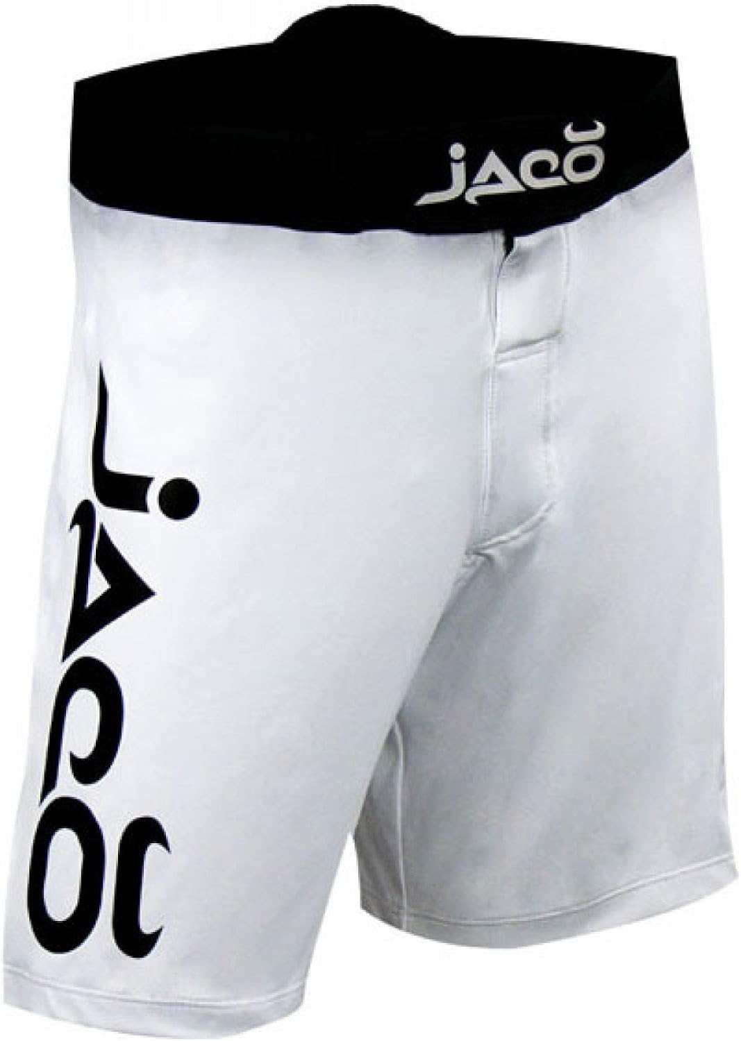 Jaco Resurgence MMA Fight Shorts White 38 Clothing