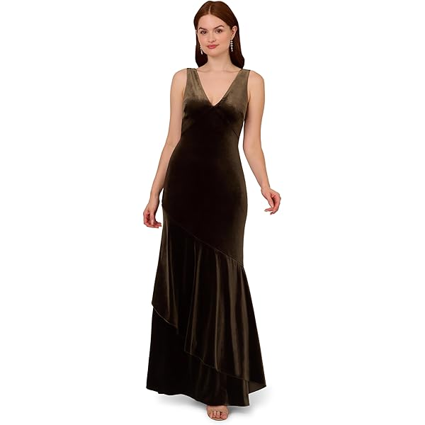 fitted lace wedding dress Lilly Pulitzer Women's Carlynn Satin Maxi Bow Dress Noir 0 at Amazon  Women's Clothing store main image 1