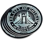 The Batman Gotham City Seal Novelty Coaster Set