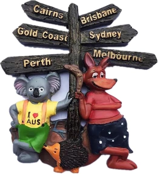 Amazon Com Animals Koala Kangaroo Australia Resin 3d Strong