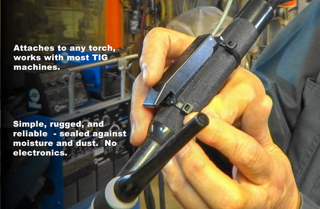 SSC Controls Touch 4 TIG Welding Remote Fingertip Torch Hand Control, 6 Pin Plug, Lincoln Welders: Industrial & Scientific