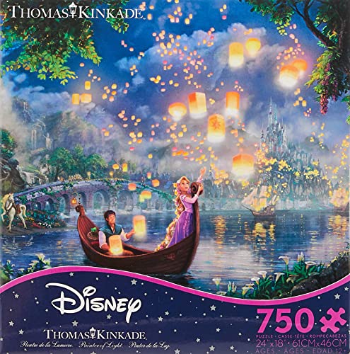 Ceaco - Thomas Kinkade - Disney Dreams Collection - Tangled Starlight - 750 Piece Jigsaw Puzzle