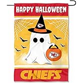 Kansas City Chiefs Happy Halloween Garden Flag Double Sided Banner