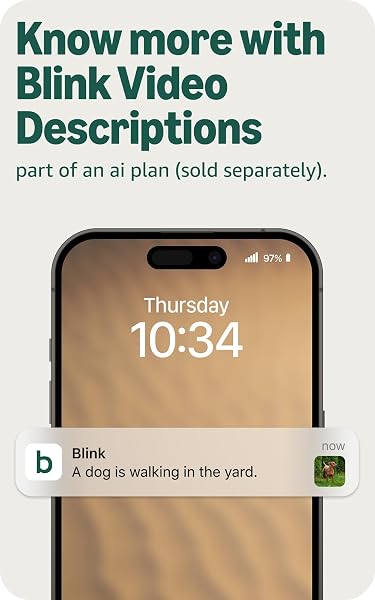 BLINK MINI 2K+ (NEWEST MODEL) – PLUG-IN HOME & PET INDOOR SECURITY CAMERA WITH 2K VIDEO RESOLUTION, NIGHT VISION, ENHANCED AUDIO, MOTION DETECTION – 1 CAMERA (BLACK)