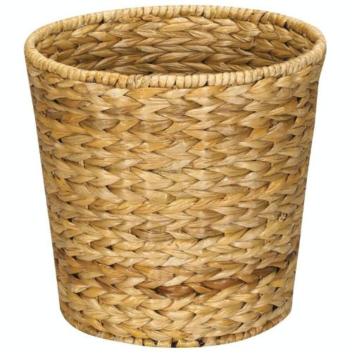 Household essentials ml-6692 woven water hyacinth wicker waste ba…