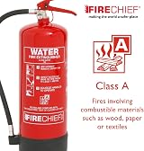 Firechief FXW6 Water Fire Extinguisher 6L Red XTR - Quality Fire Safety view 2