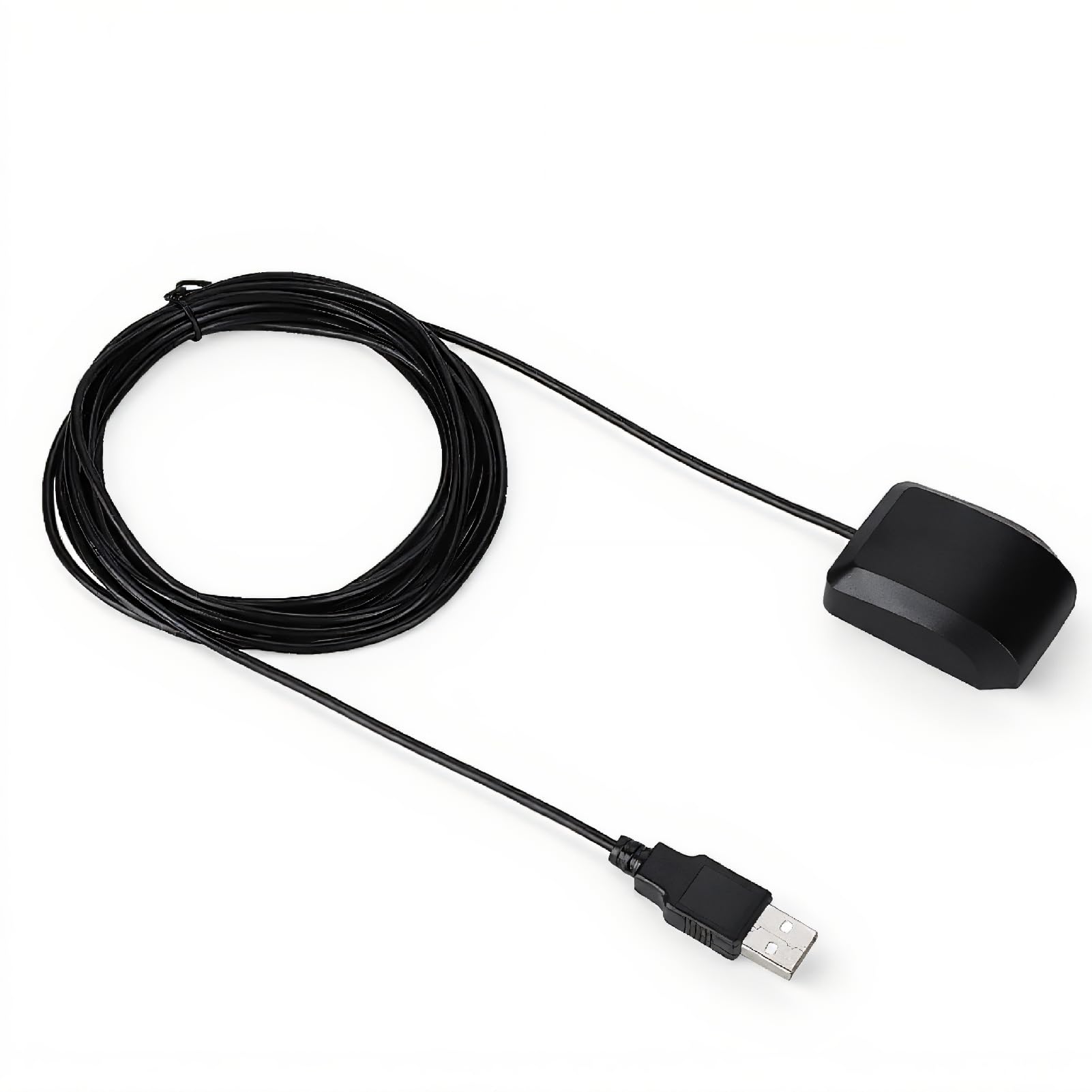 ASHATA 2 IN 1 Car GPS GLONASS Antenna Aerial Adapter USB Port With 3 Meters Cable