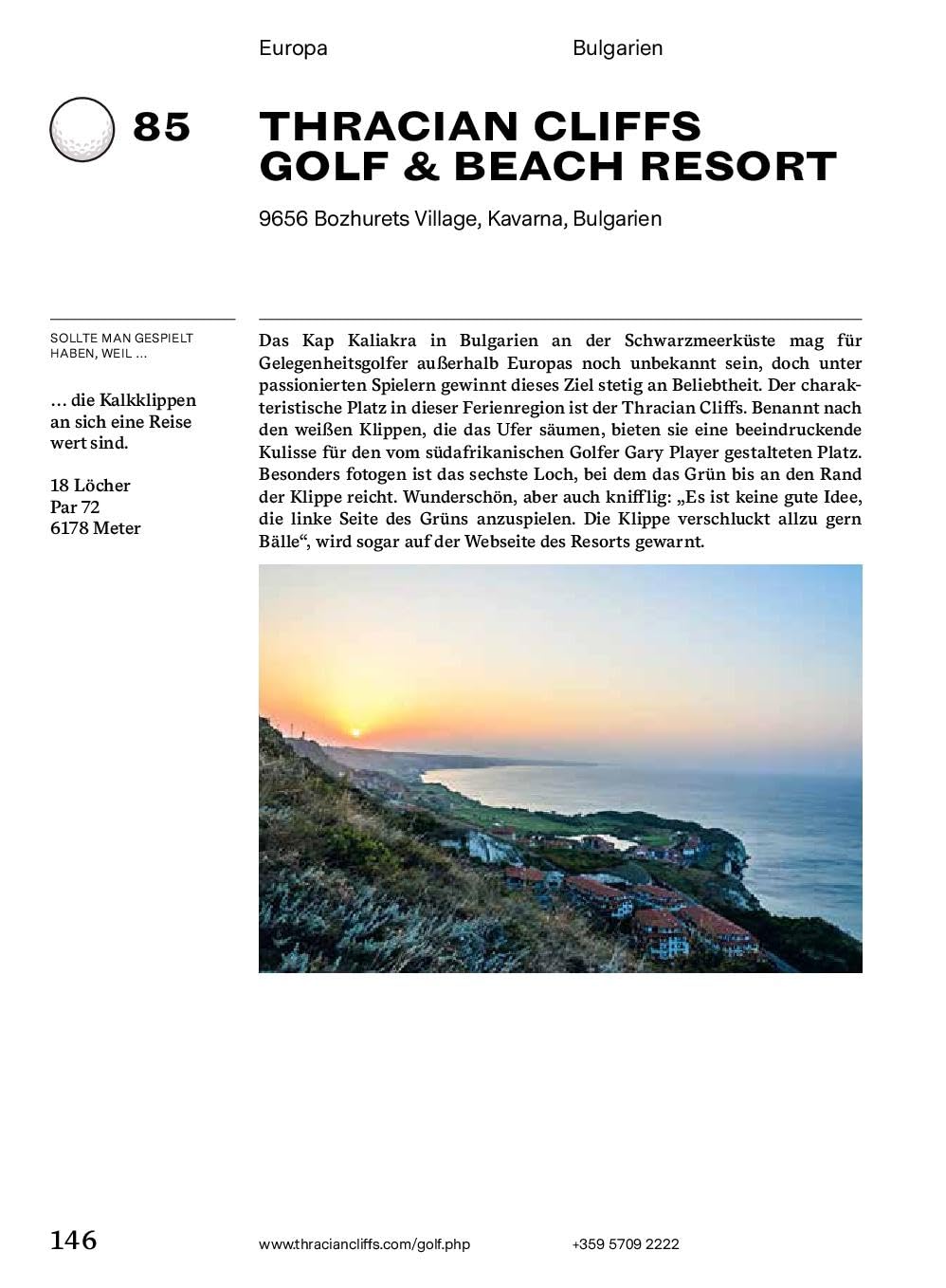 150 Golfplätze, die man gespielt haben muss - Golf Geschenkbuch: Unverzichtbarer Reiseführer und Geschenkband für alle Golfsport-Enthusiasten