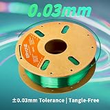 ERYONE Silk PLA Filament 1.75mm 1KG Silk Green 0.03mm Tolerance view 5