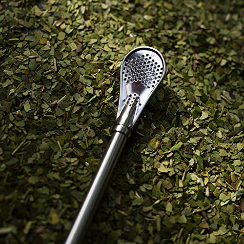 MARANIA Yerba Mate Tee Set - Yerba Mate Set mit 125g Mate Tee Bio & Mate Becher & Bombilla Mate Strohhalm Edelstahl - Mate-Tee Geschenkset – Bild 7