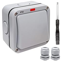 Taiss Outdoor Switch IP66 Waterproof Switch with