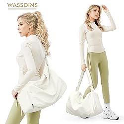 Small Gym Bag with Shoe Compartment, Workout Sport