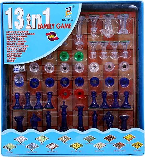 Magnetic Chess set 13in1 More Multi board Game For kids
