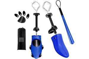 UNIKOO Shoe Stretcher, 4-Way Shoe Stretchers Wide Feet for Men Women, Professional Shoe Tree Adjustable Length & Width