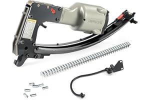 Woodpecker AM66T Pneumatic Clinching Clipper Tool for Vertex Fastening, Hartco Clipper, J Clips - Mattress, Wire Binding and 