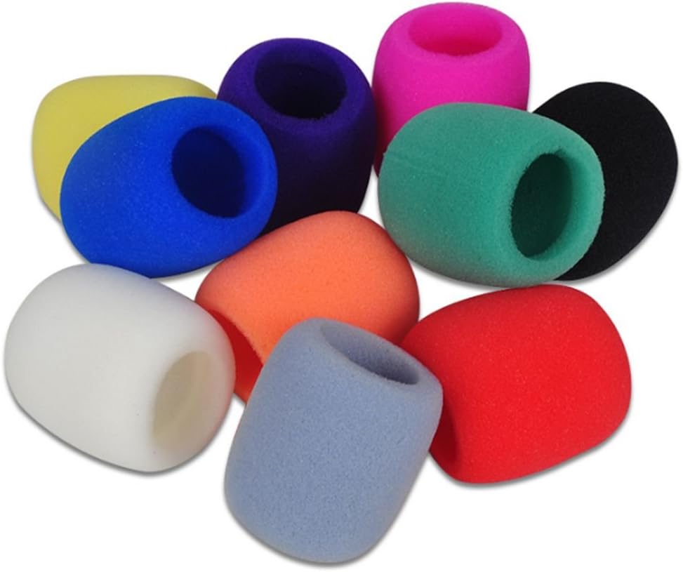 UTENEW Foam Mic Cover 20 Pack Handheld Microphone Covers