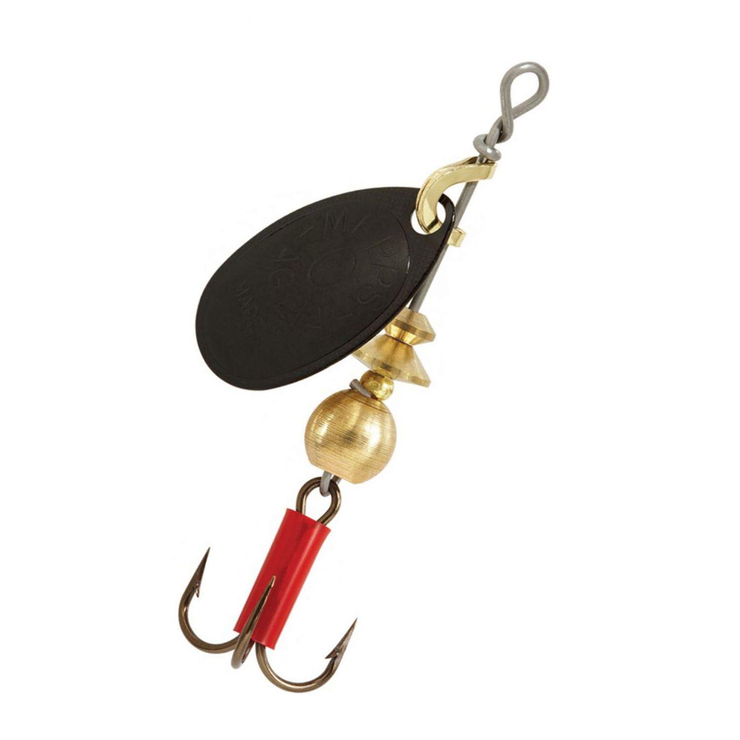 Mepps Spinner - Aglia Black, Size: 0-2.50g, 1 Piece