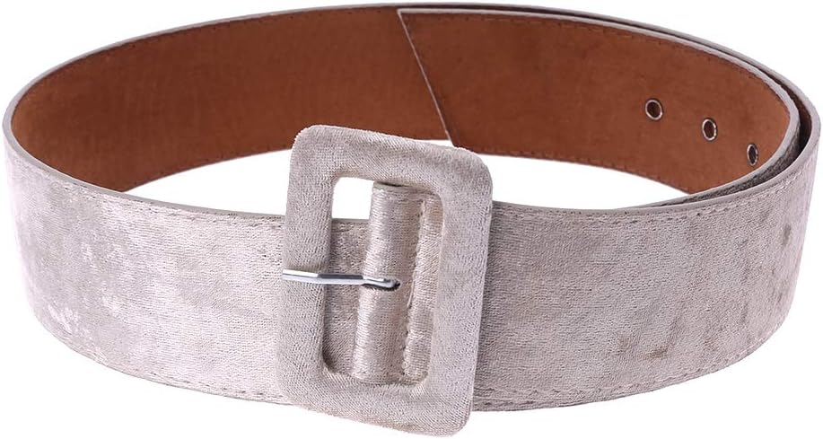 Rockrok Fashion Wide Belt Waistband Velvet Design Female Dress Belts Women