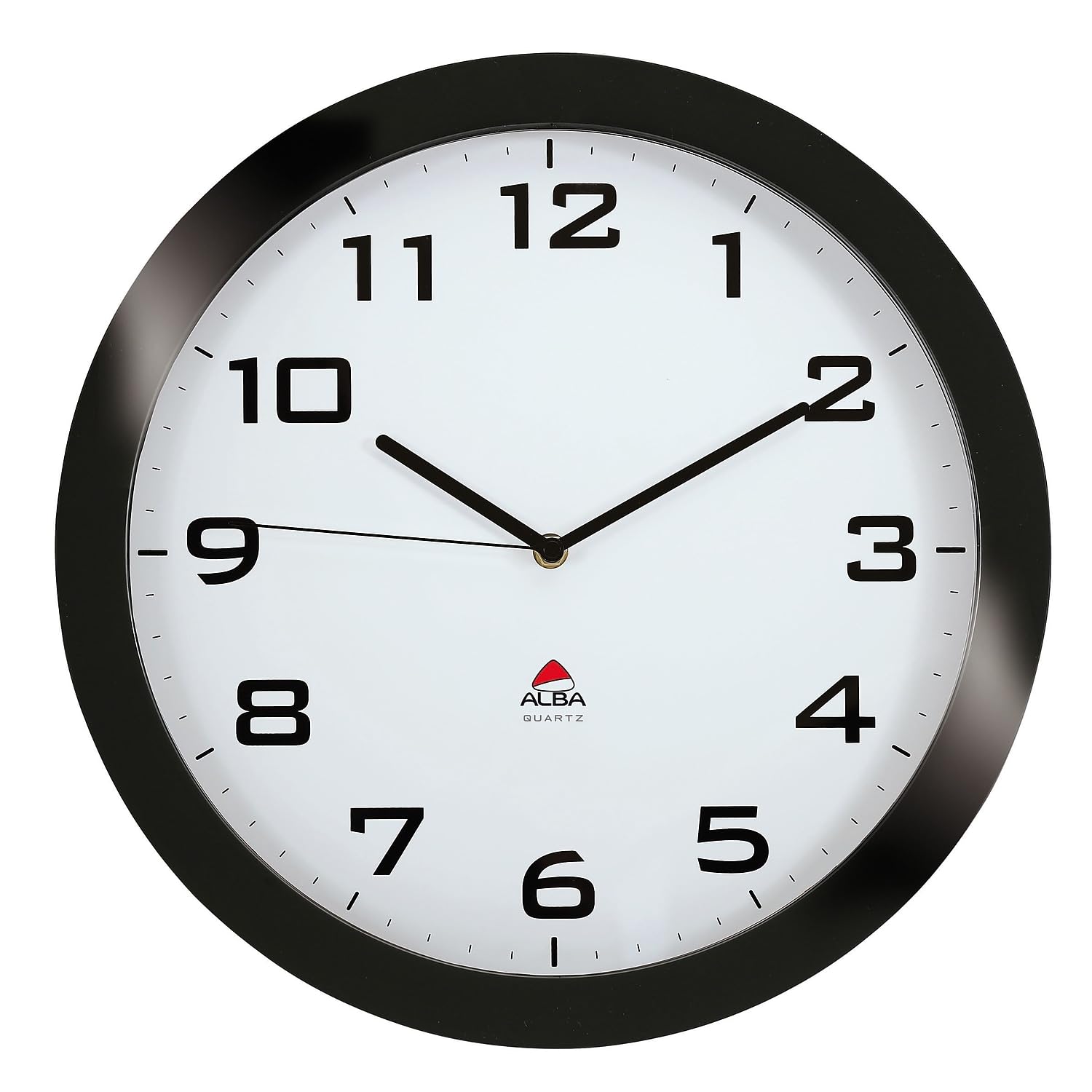 Alba Horissimo Large Silent Clock black