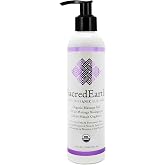 Organic Massage Gel (8oz) &ndash; NEW Formula, Unscented, Nut Oil Free, Gluten Free, Vegan and USDA Certified Organic