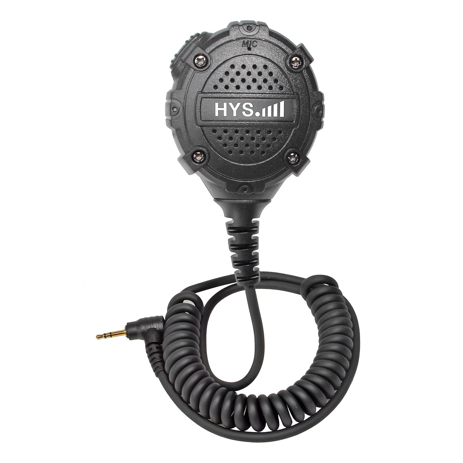 HYS 2.5mm 1-Pin Shoulder Microphone Handheld Speaker Compatible with Motorola TLKR-T60 T61 T62 T80 T81 T82 T-92 H2O T80 Extreme Walkie Talkie (BX022)