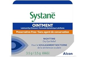 Systane Nighttime Lubricant Eye Ointment-0.123 oz, 3.5g (Pack of 3)