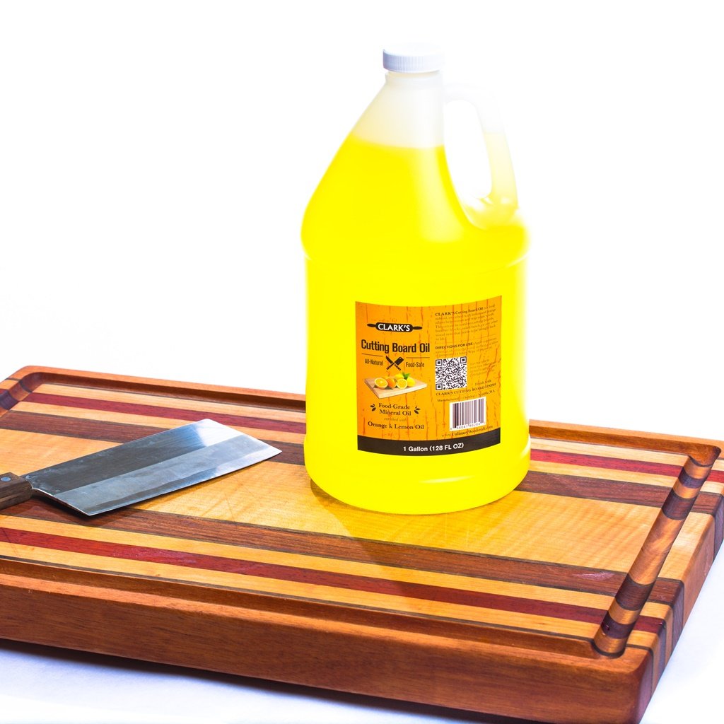 CLARK'S Butcher Block Oil (1 Gallon) FoodGrade Cutting Board Mineral