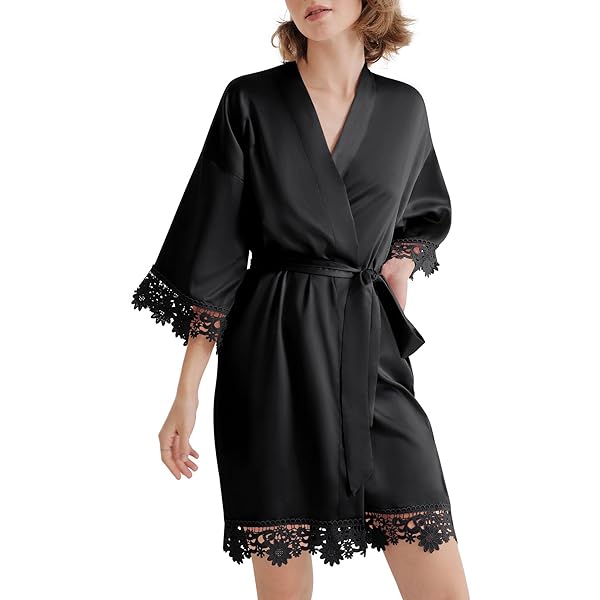 Robe Feminino Samring | Kimono De Bambu - Macio E Confortável Tamanho M