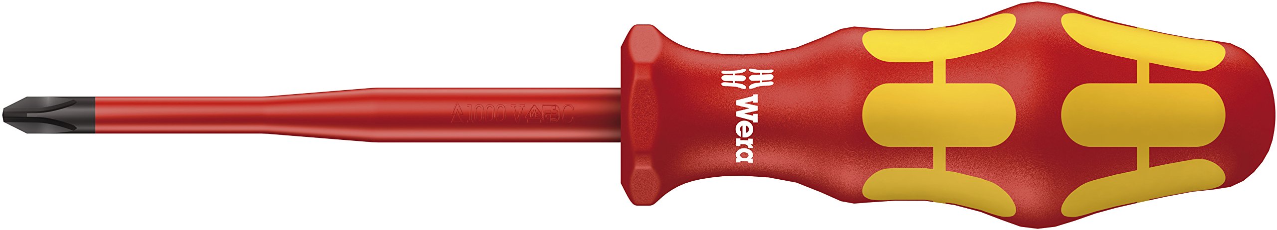 Wera 5006455001 PHS1 x 80 mm 162iS VDE "Kraftform" Plus Slim Line Screwdriver - Multi-Colour — image 1