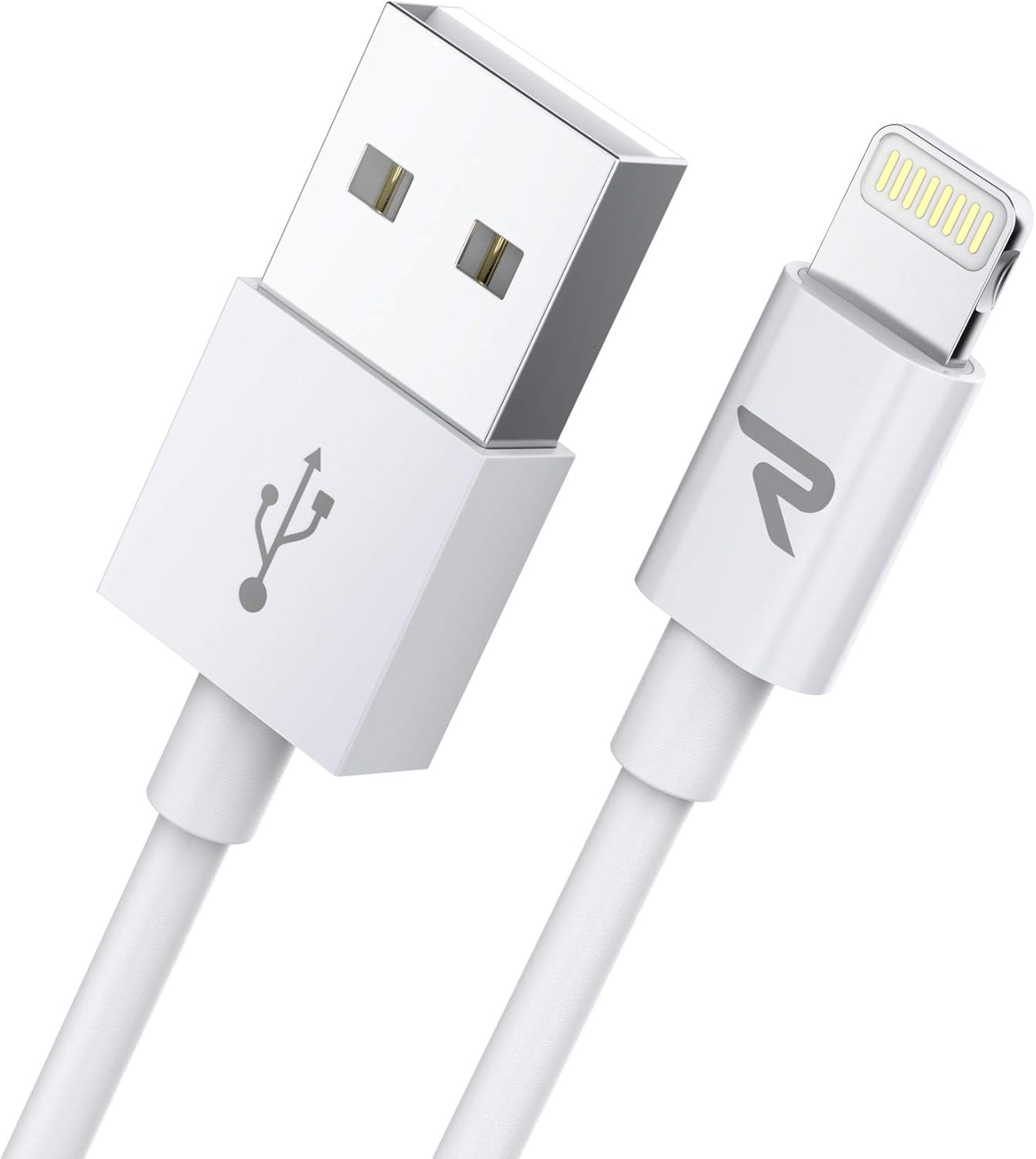 Amazon Com Iphone Charger Cable Rampow Mfi Certified Lightning Cable 6 6ft Fast Charging Sync Iphone Cable Apple Certified For Iphone 11 Pro Max Xs Xr X 8 7