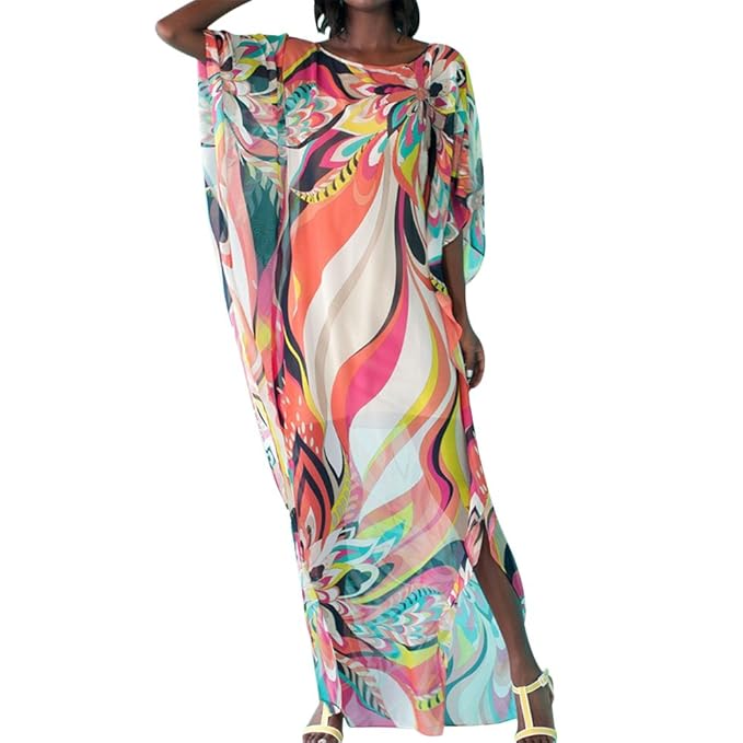 boho chiffon dress