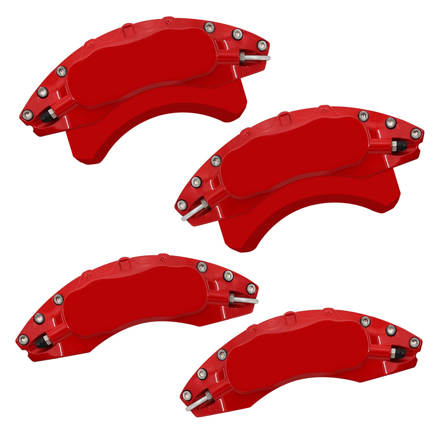 Photo 1 of AOOA Aluminum Brake Disc Red Caliper Covers Fits 2017-2020 Toyota 86/ Subaru BRZ Limited/Premium 2013-2025 set of 4)