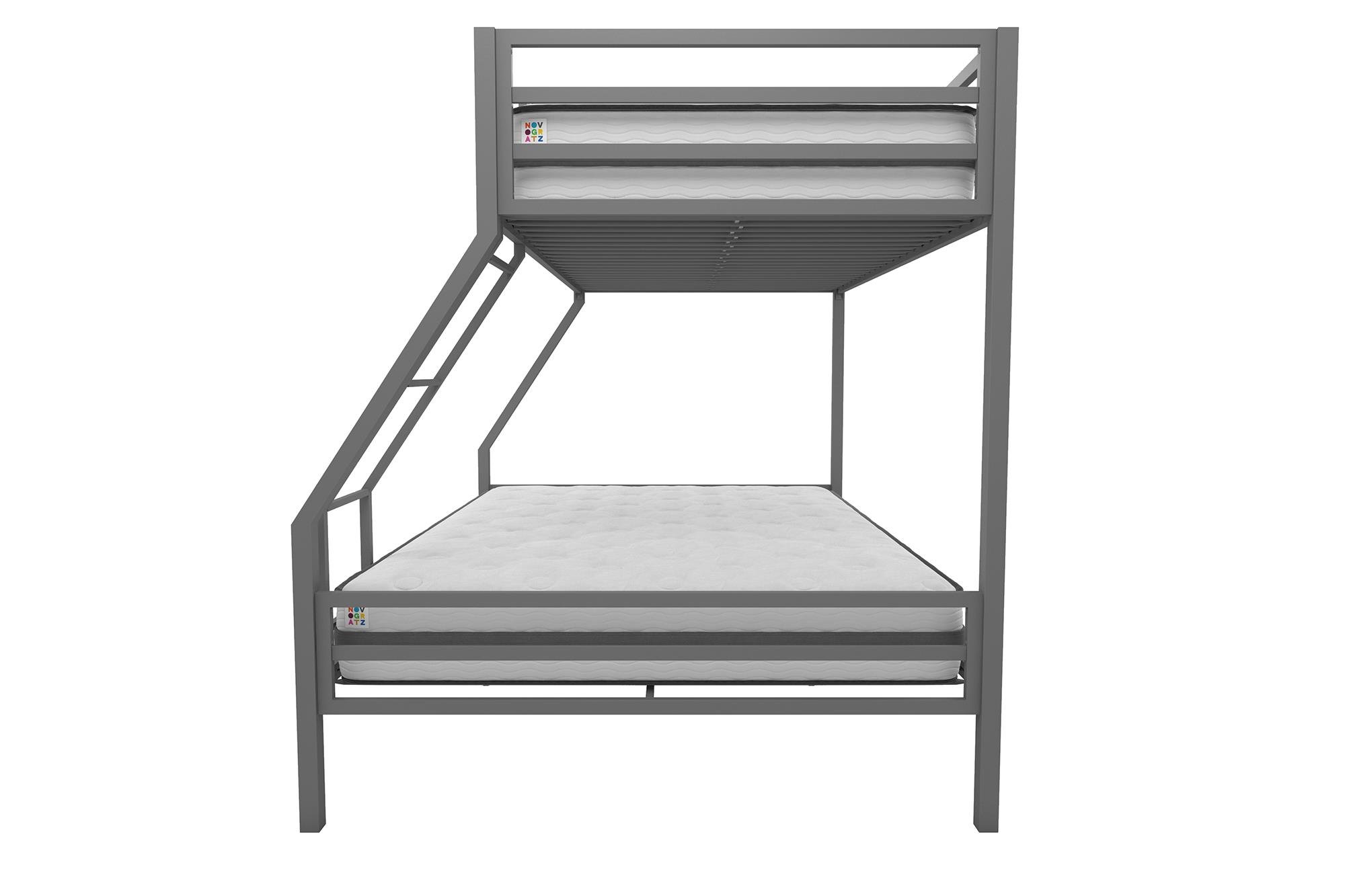 Novogratz 4146429N Maxwell Metal Bunk Bed, Twin over Full Pricepulse